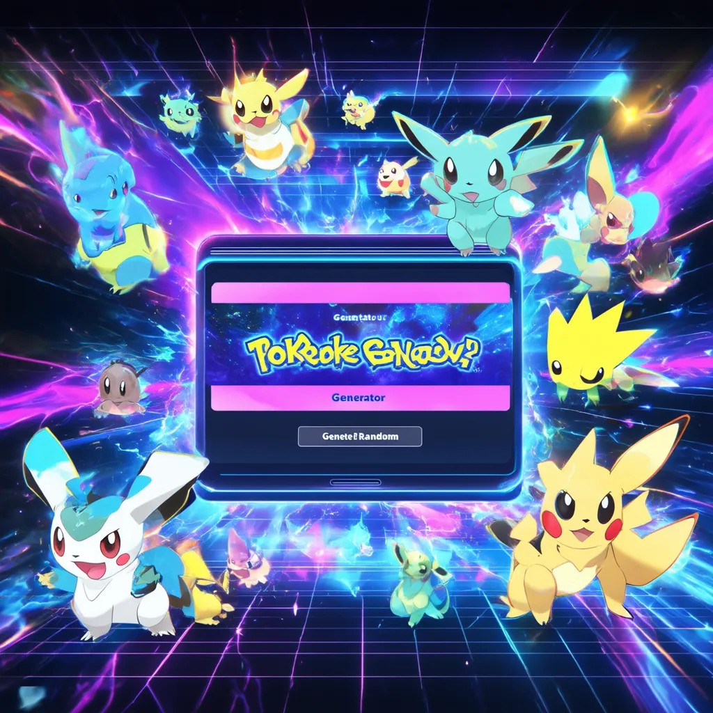 Pokémon Aleatorio: Explora la Diversión y el Asombro del Generador de Pokémon Aleatorio